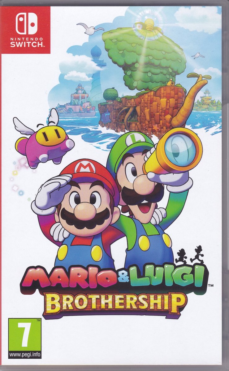 Mario Luigi Brothership Switch