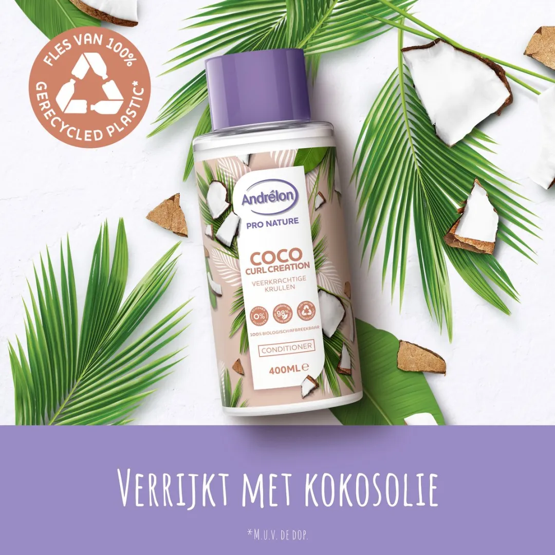 Andrélon Pro Nature Coco Curl Haarconditioner 400ml