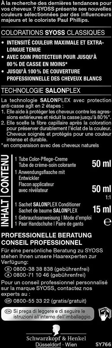 SYOSS Haarverf 7_66 Autumnal Blond 115ml