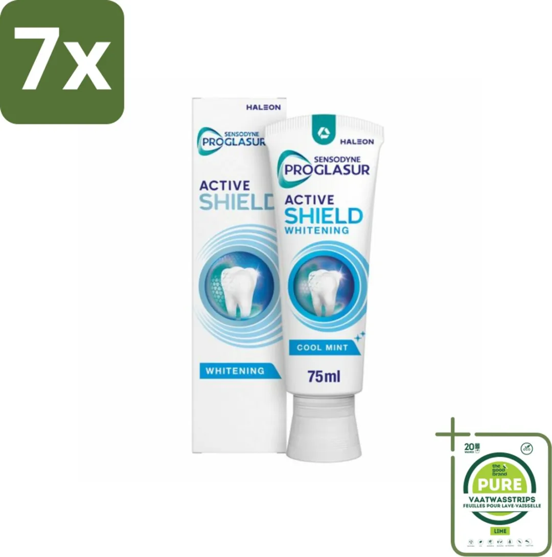 Sensodyne ProGlasur Active Shield Tandpasta - 7 Stuks (525ml)