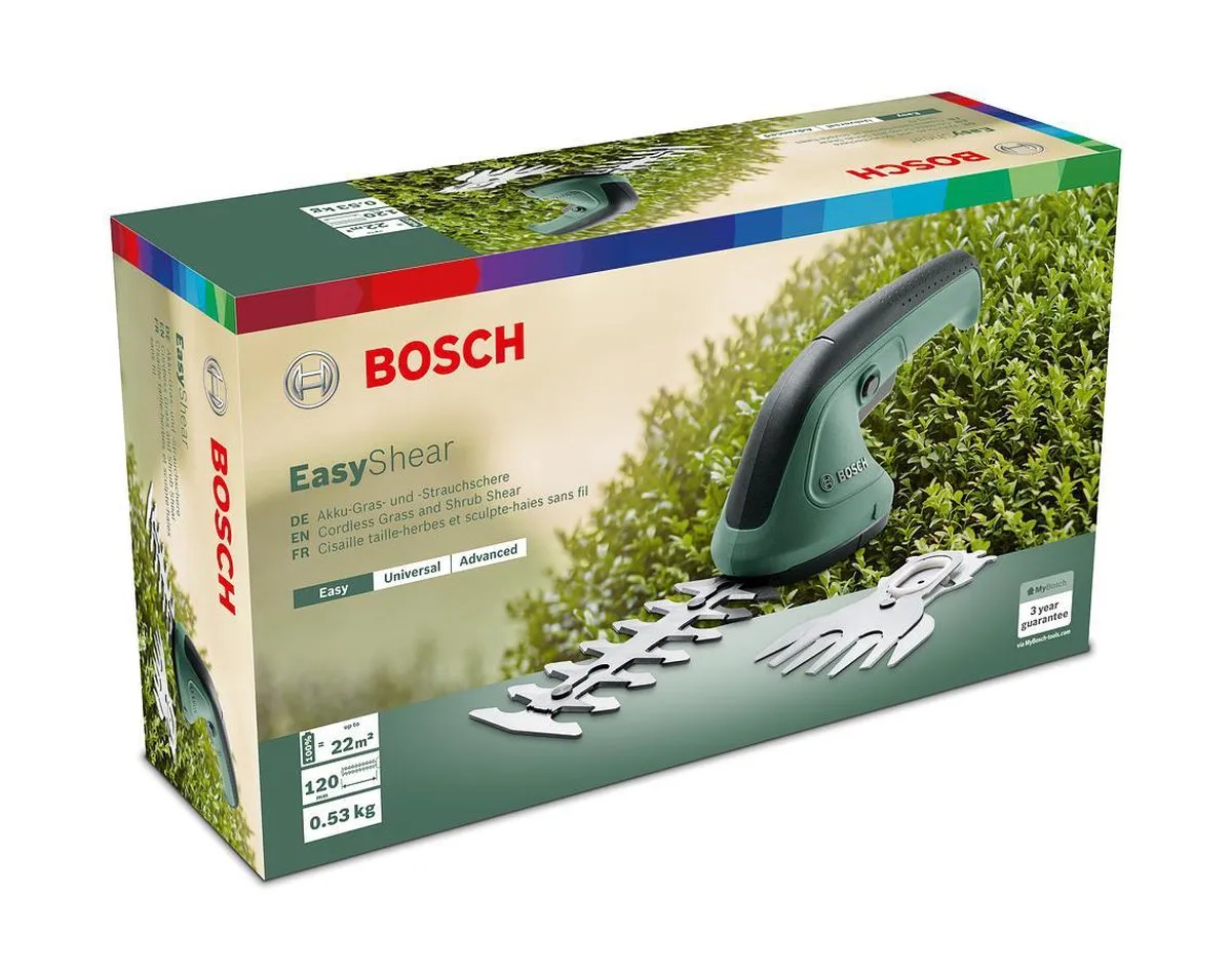 Bosch EasyShear Accu-Buxusschaar 1500mAh - afbeelding 6 van 6
