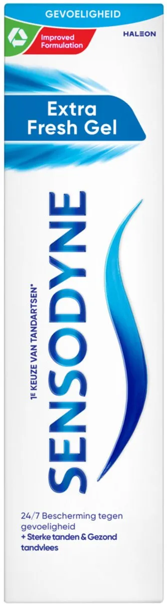 Sensodyne Tandpasta Extra Fresh Gel 75 ml - Voordeelverpakking - 24 stuks - Tandpasta - Frisheid