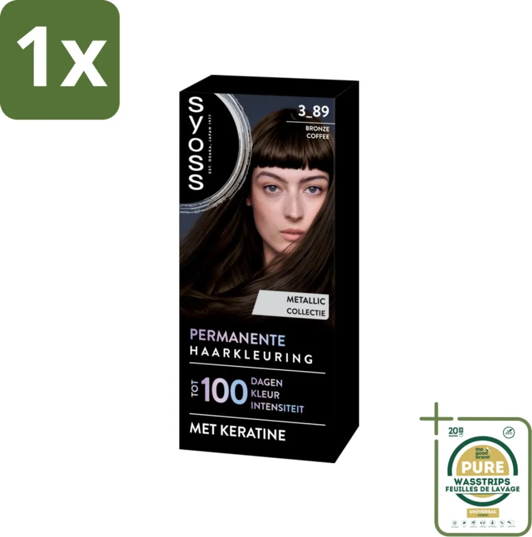 SYOSS Coloration 3-89 Bronze Coffee Haarverf