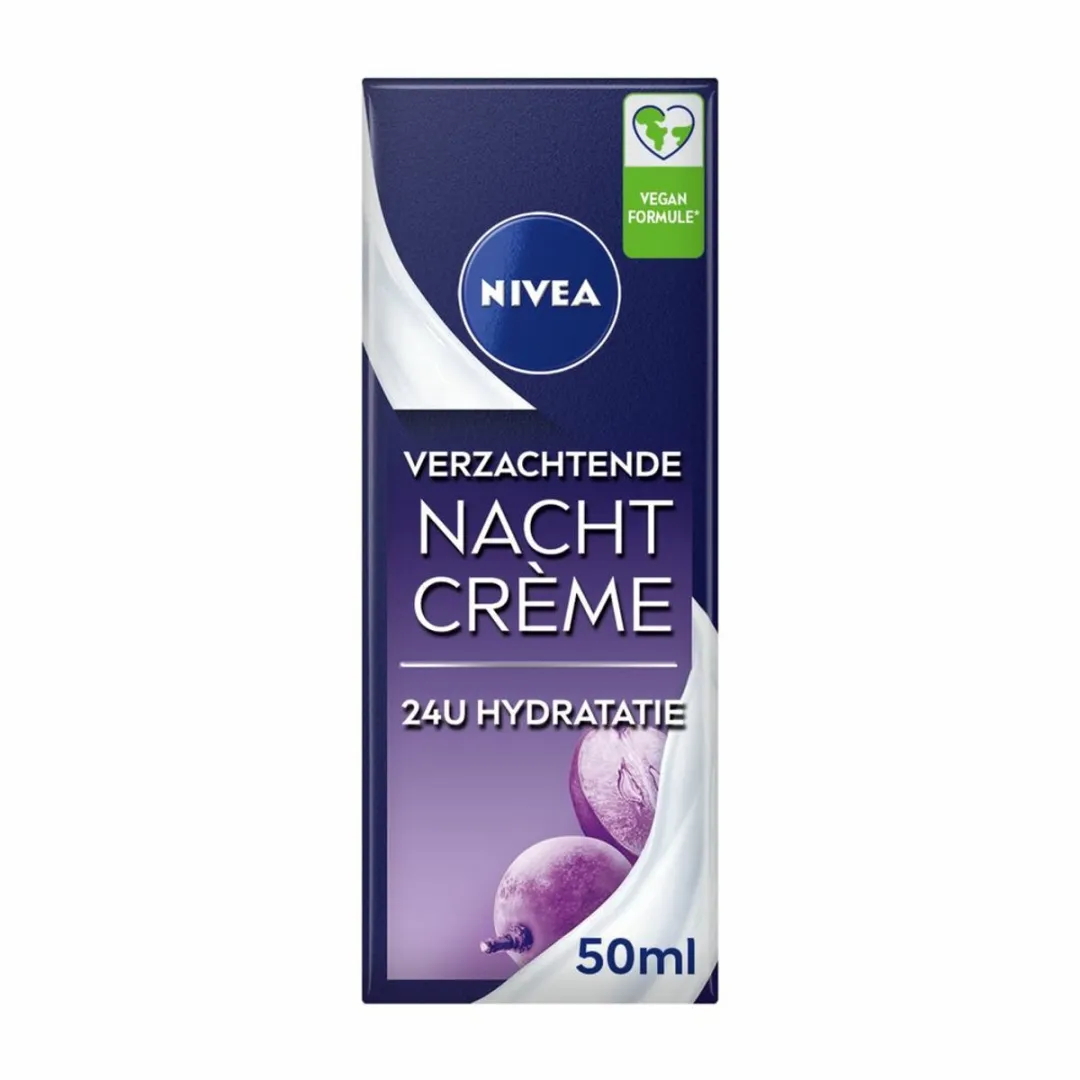 NIVEA Essentials Sensitive Nachtcrème 100ml - 2 Stuks