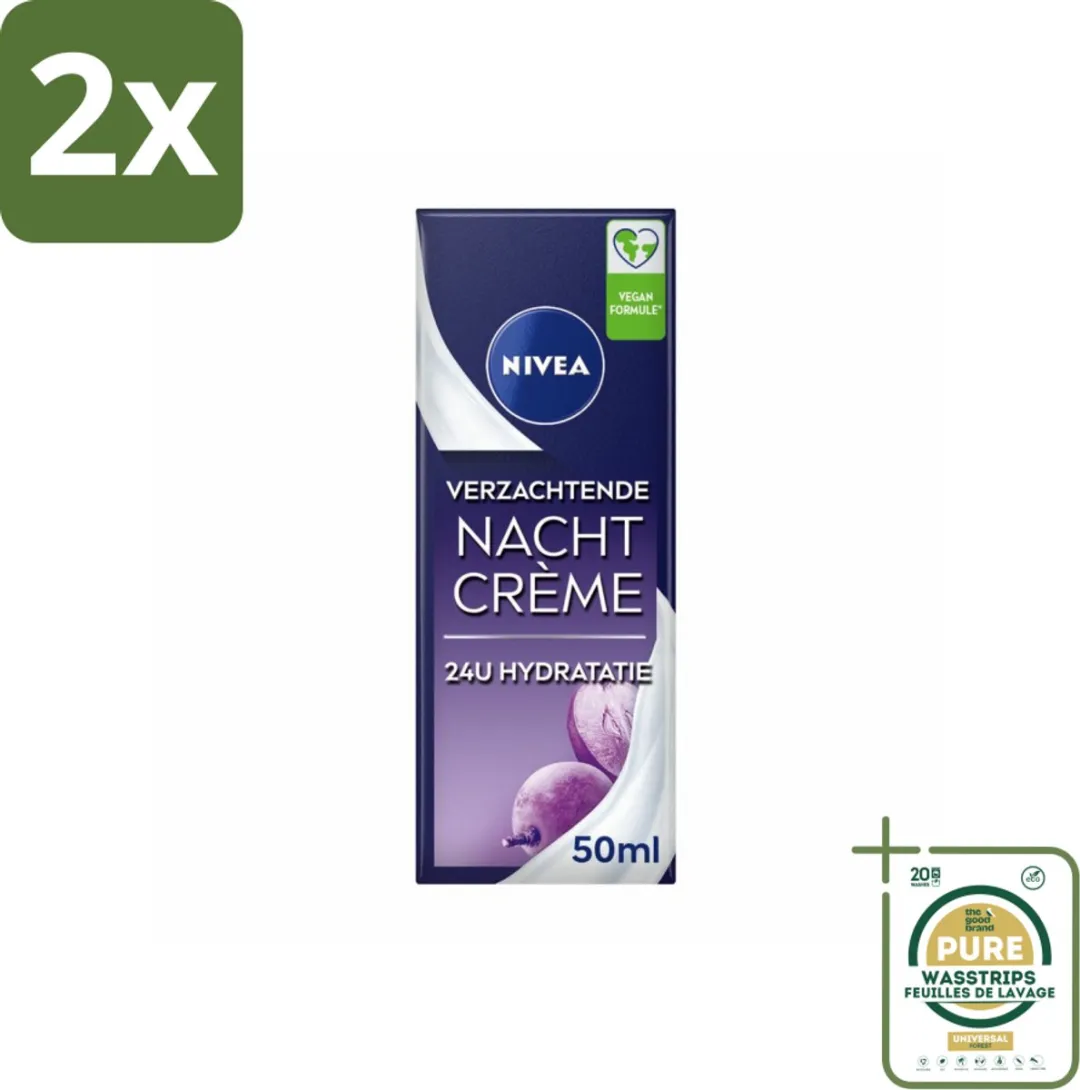 NIVEA Essentials Sensitive Nachtcrème 100ml
