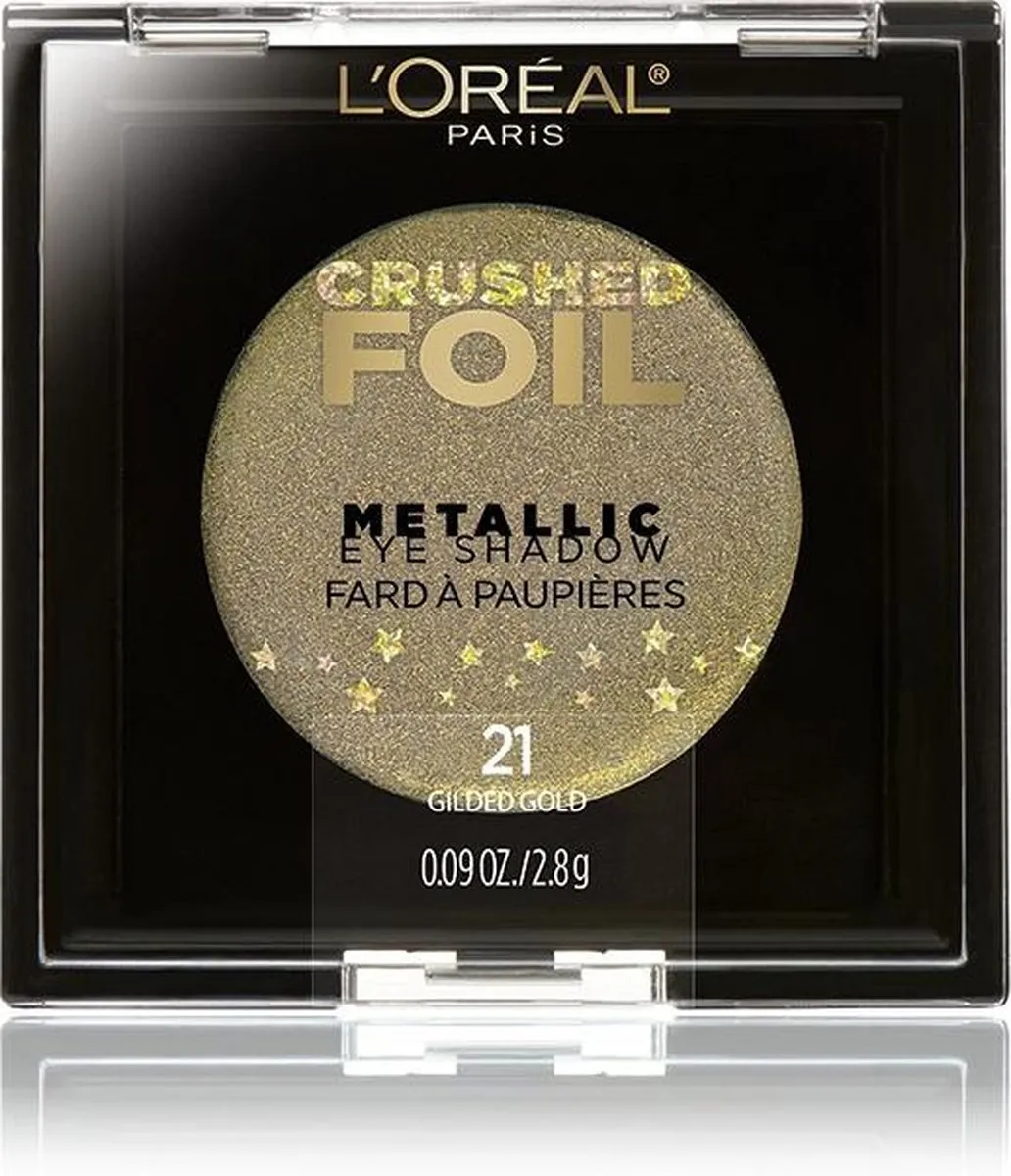 L'Oréal Paris Crushed Foil Oogschaduw Gilded Gold - 2.8g
