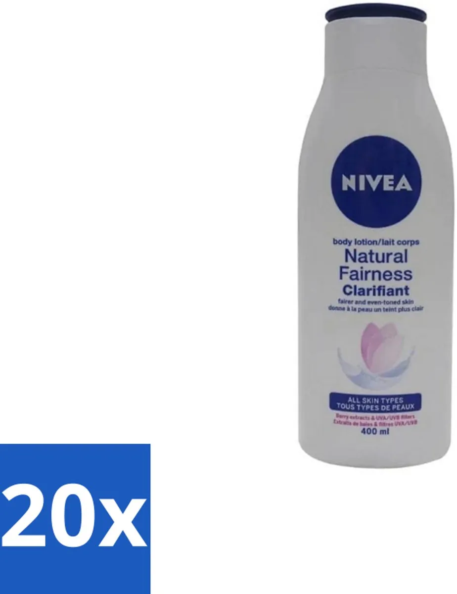 NIVEA Natural Fairness Clarifiant Bodylotion 400ml