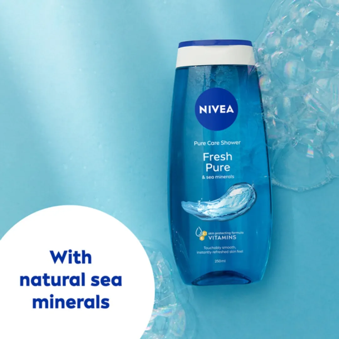 NIVEA Douchegel Fresh Pure 250ml - 20 Stuks