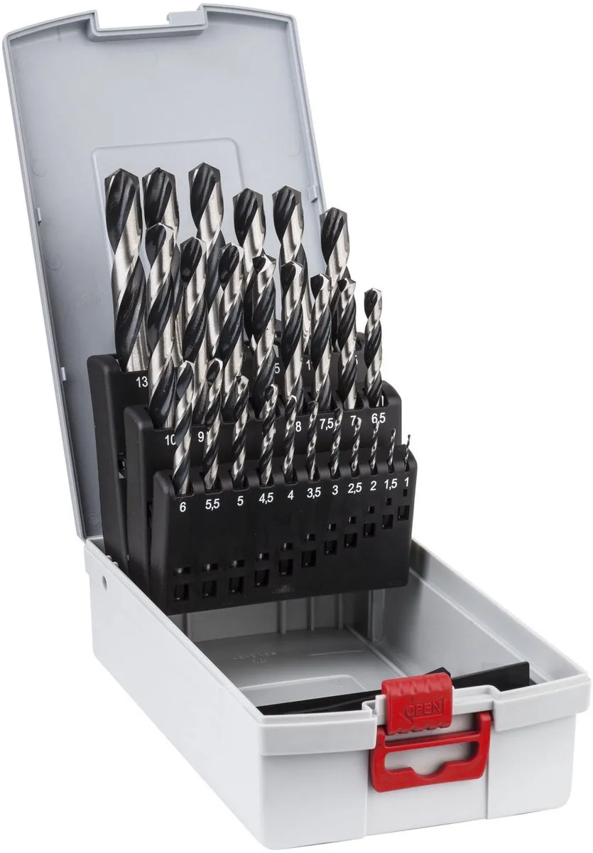 Bosch PointTeQ Metaalborenset HSS 25-delig - 1-13mm