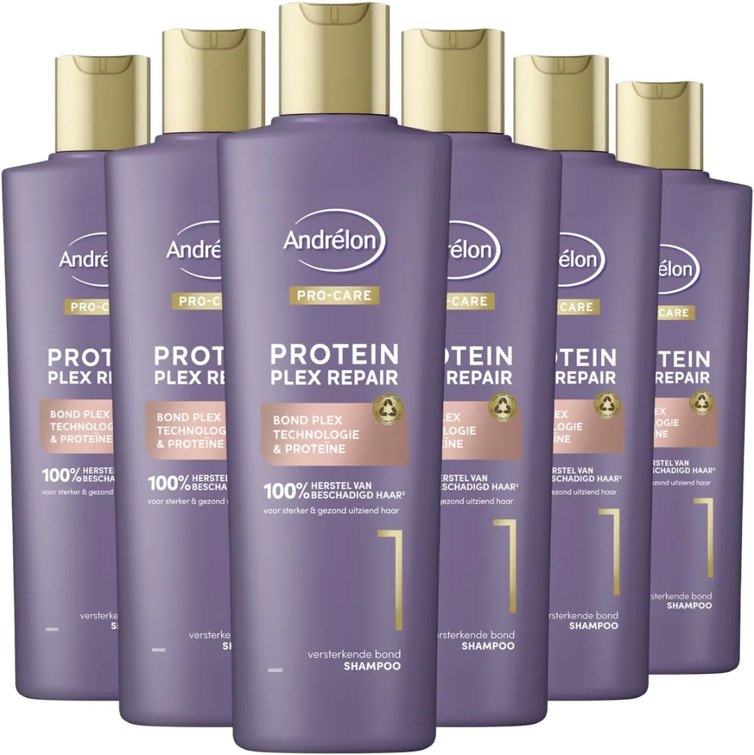 Andrélon Pro Care Protein Plex Shampoo 250ml - 6 Stuks