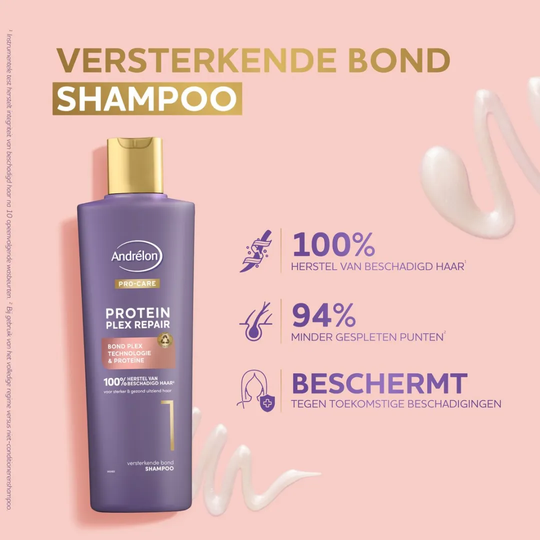 Andrélon Pro Care Protein Plex Shampoo 250ml - 6 Stuks