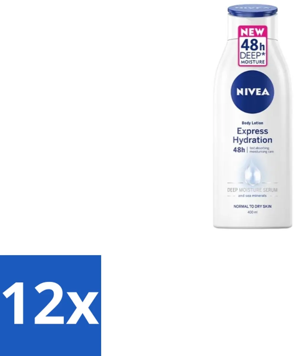 NIVEA Express Hydration 48H Bodylotion 400ml