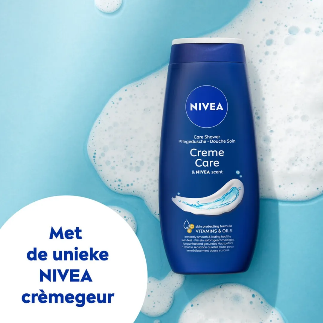 NIVEA Douchecrème Care 250ml - 6 Stuks