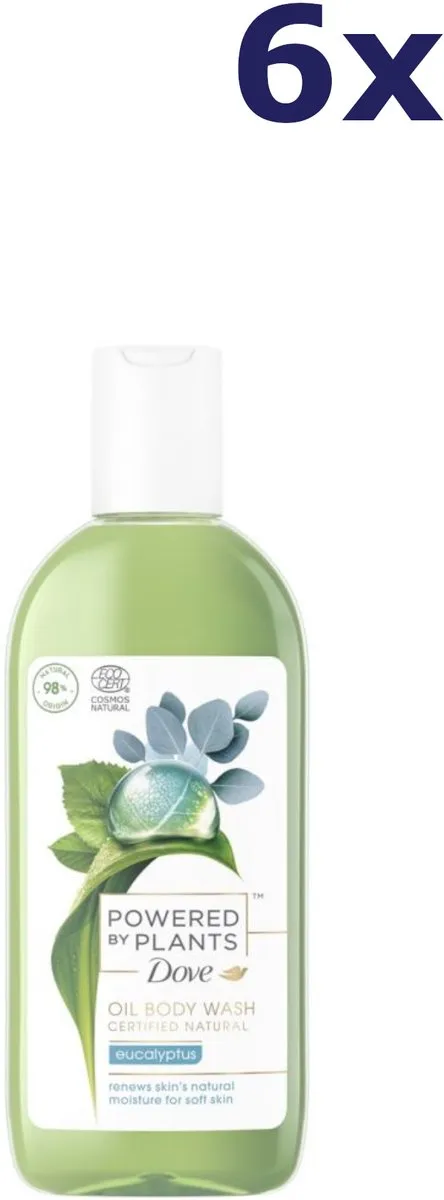 Dove Powered By Plants Douchegel Eucalyptus 250ml