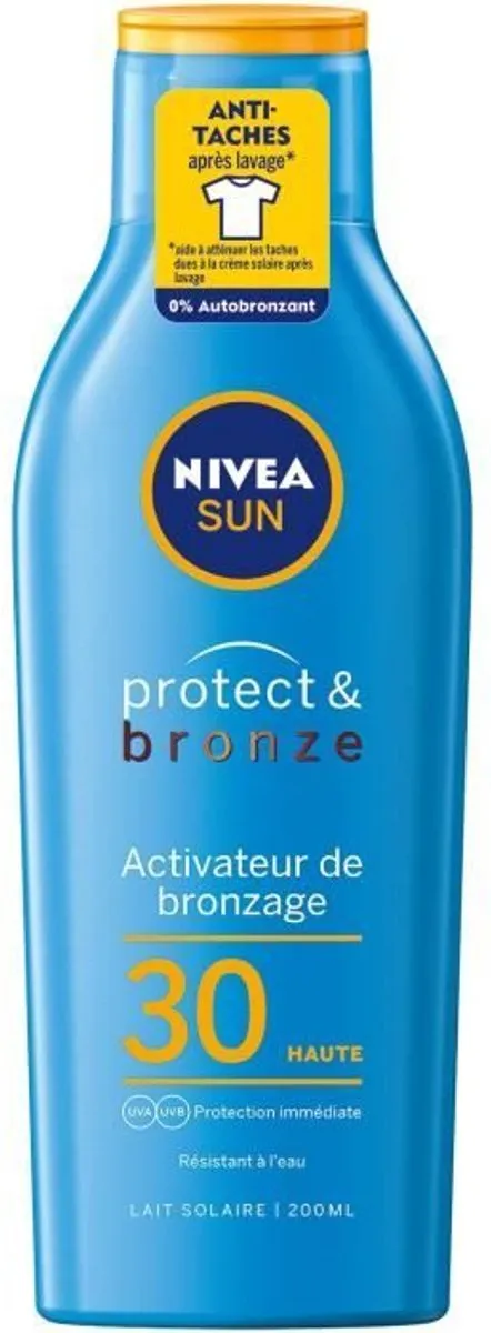 NIVEA Sun Protege & Broncea SPF30 Lichaamscrème 200ml