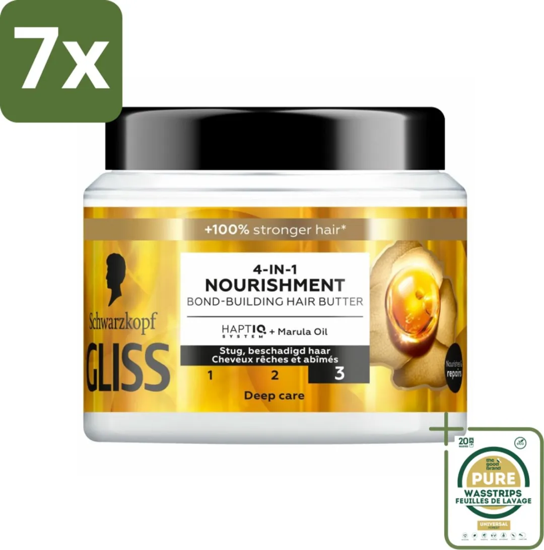 Schwarzkopf Gliss 4in-1 Hair Butter Haarmasker 2800ml