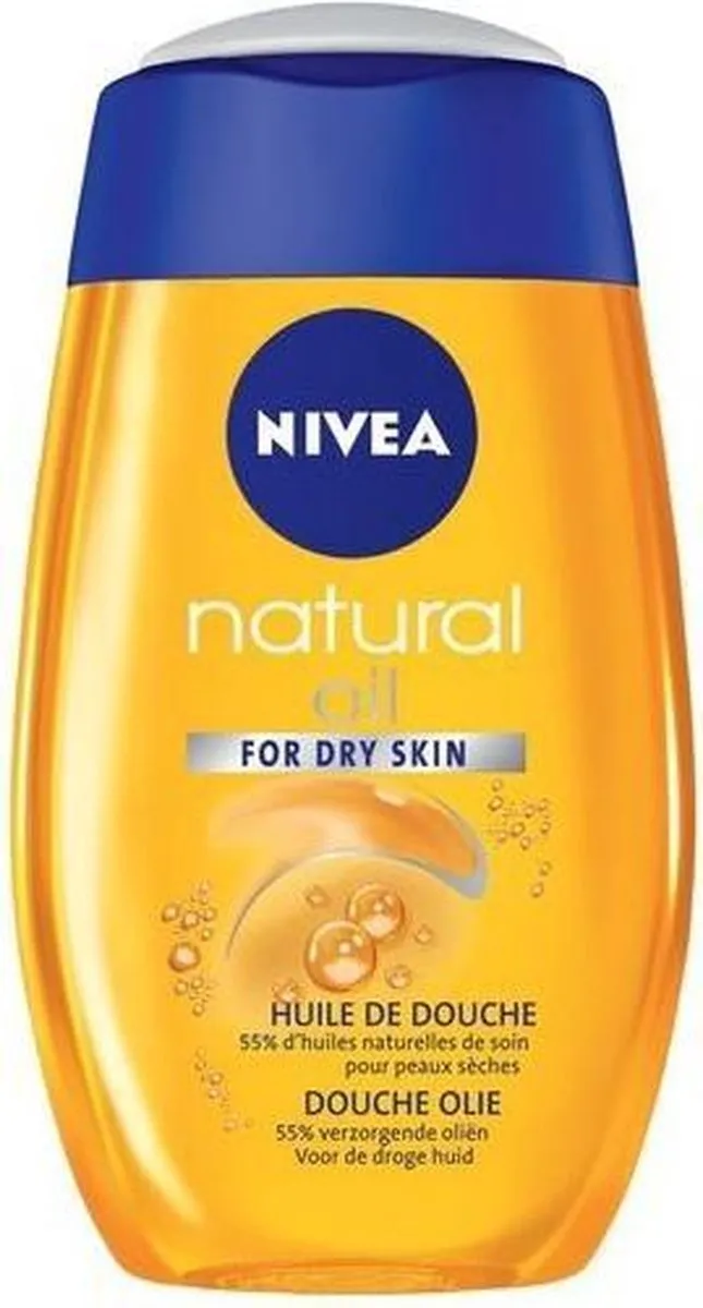 NIVEA Natural Oil Doucholie 200ml - 6 Stuks
