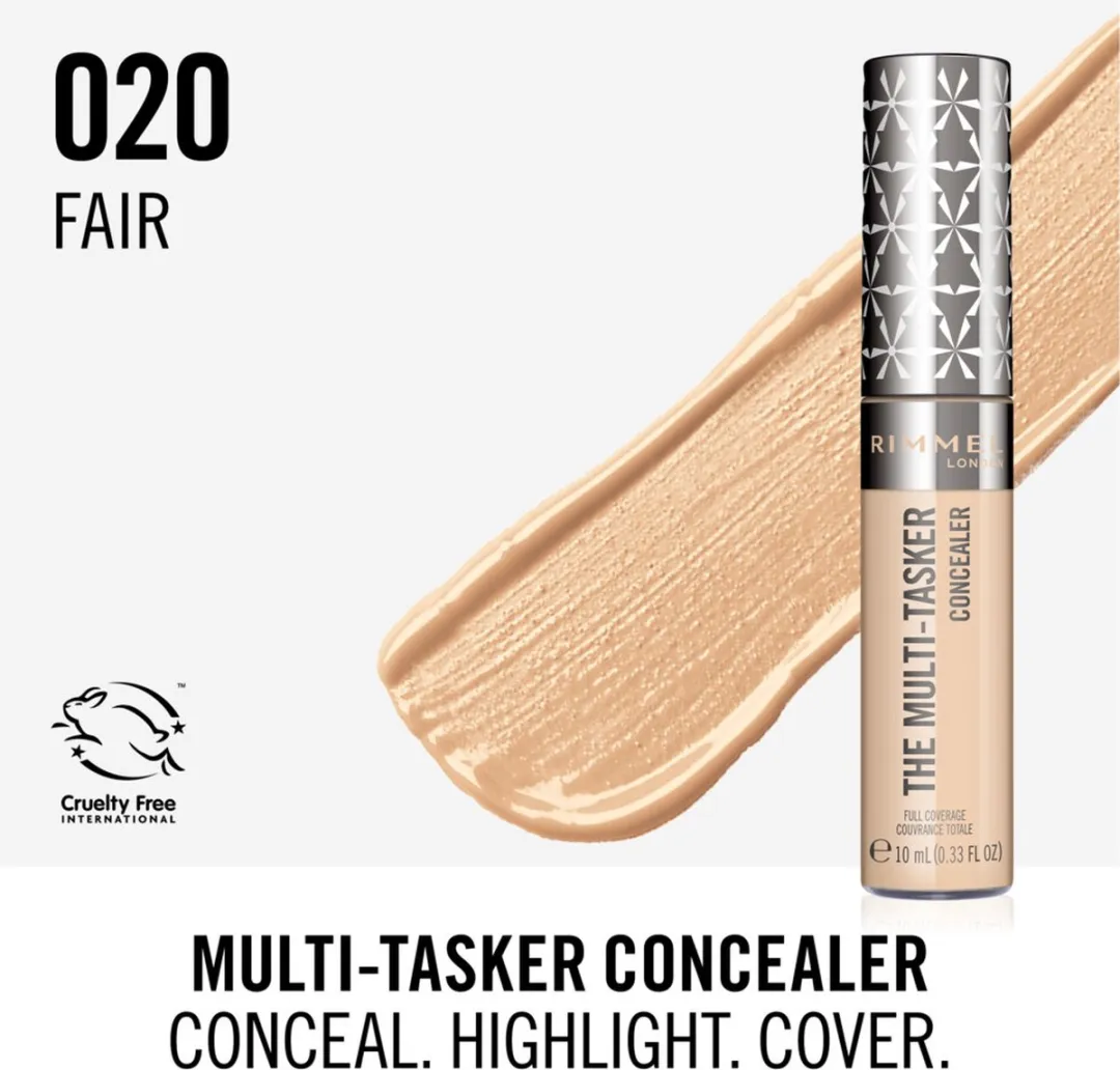 Rimmel London Lasting Finish Multi-Tasker Concealer 020 Fair - 10ml