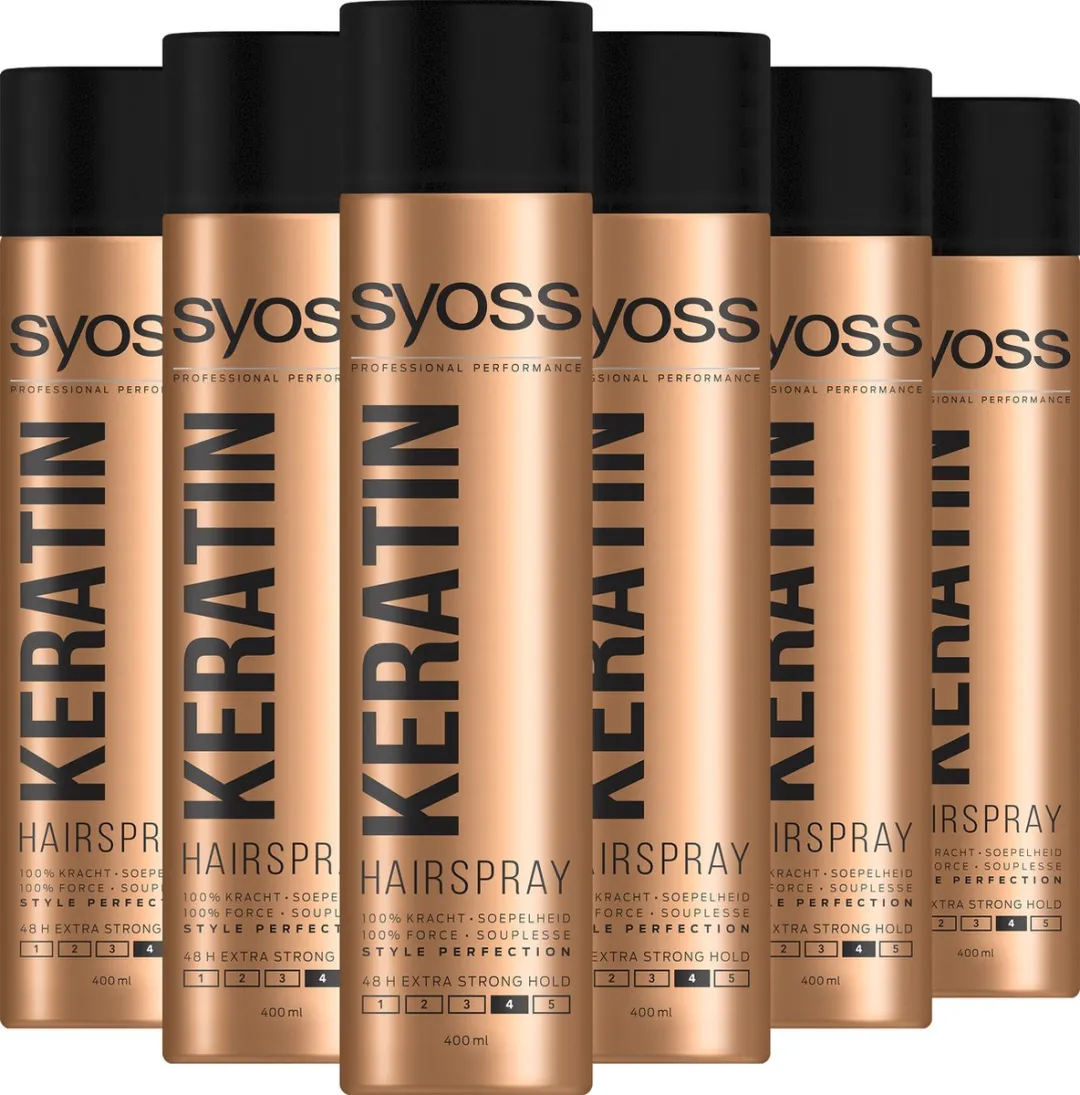 SYOSS Keratine Haarlak Sterke Fixatie 48u