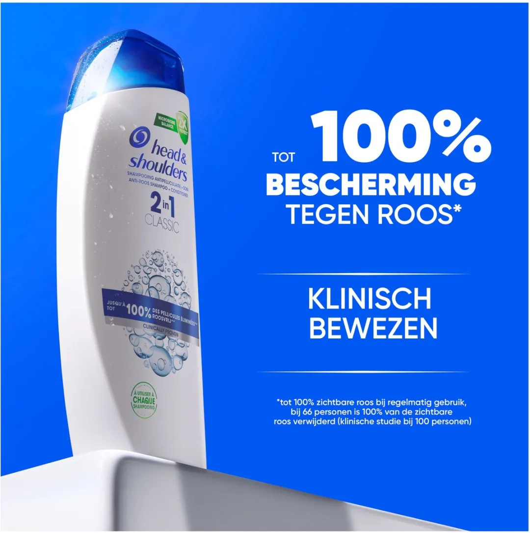 Head & Shoulders Classic 2-in-1 Shampoo - 6x300ml