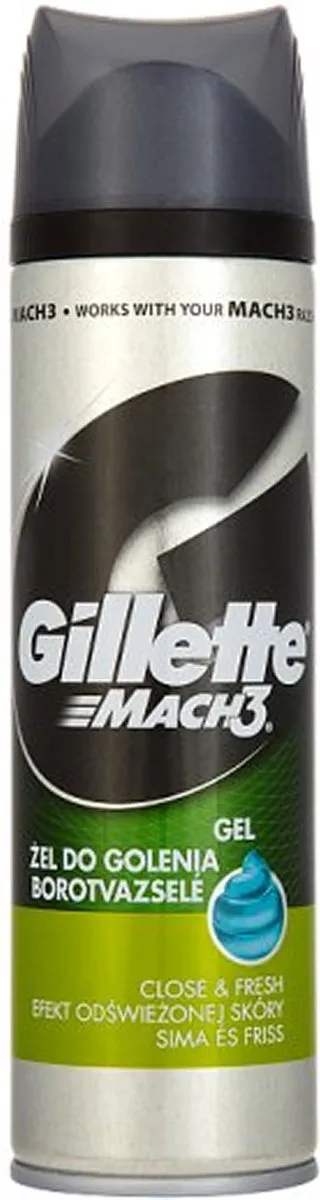Gillette Mach3 Gel Scheergel 200ml