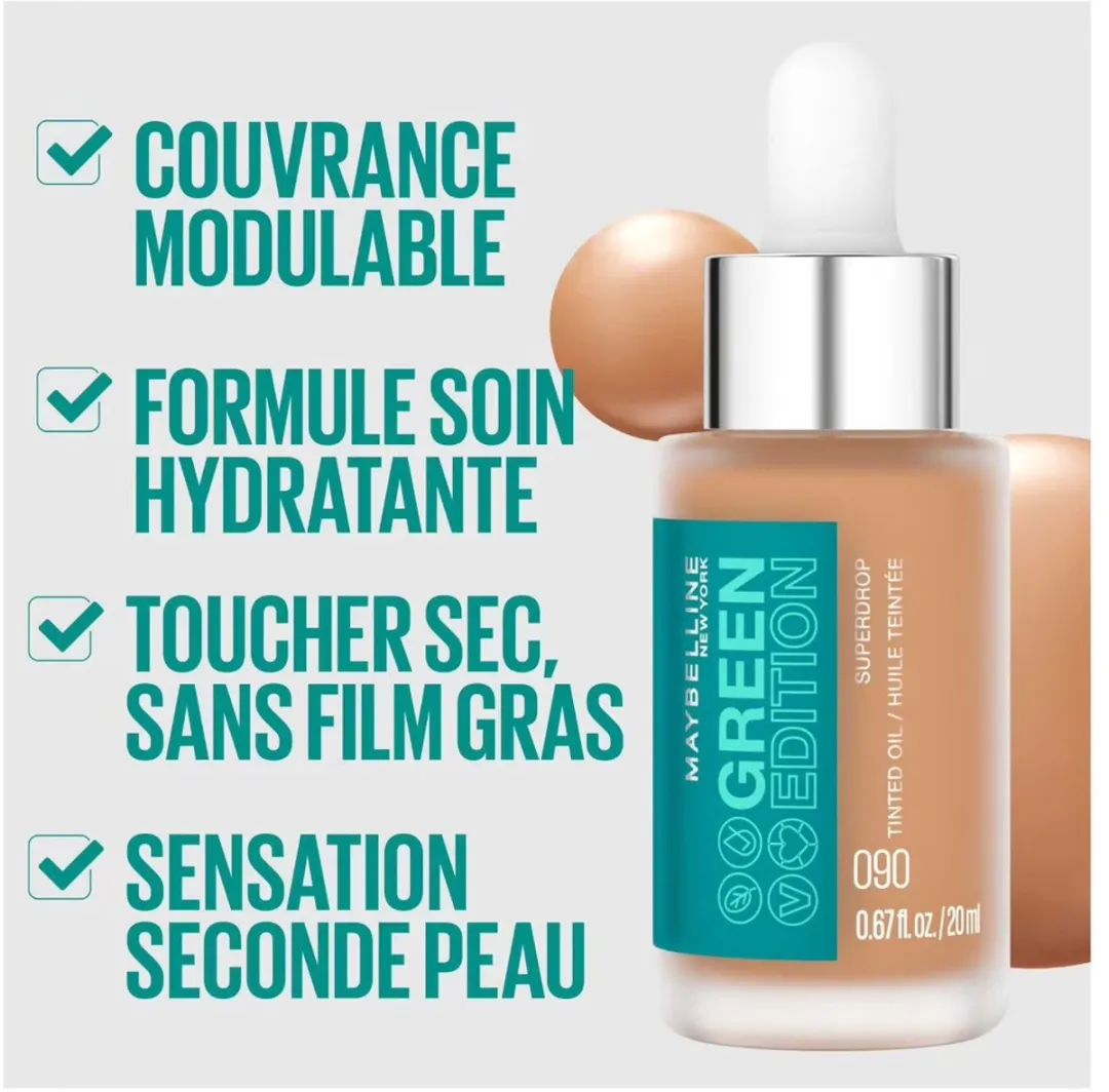 Maybelline Green Edition Superdrop Tinted Oil 10 - 20ml