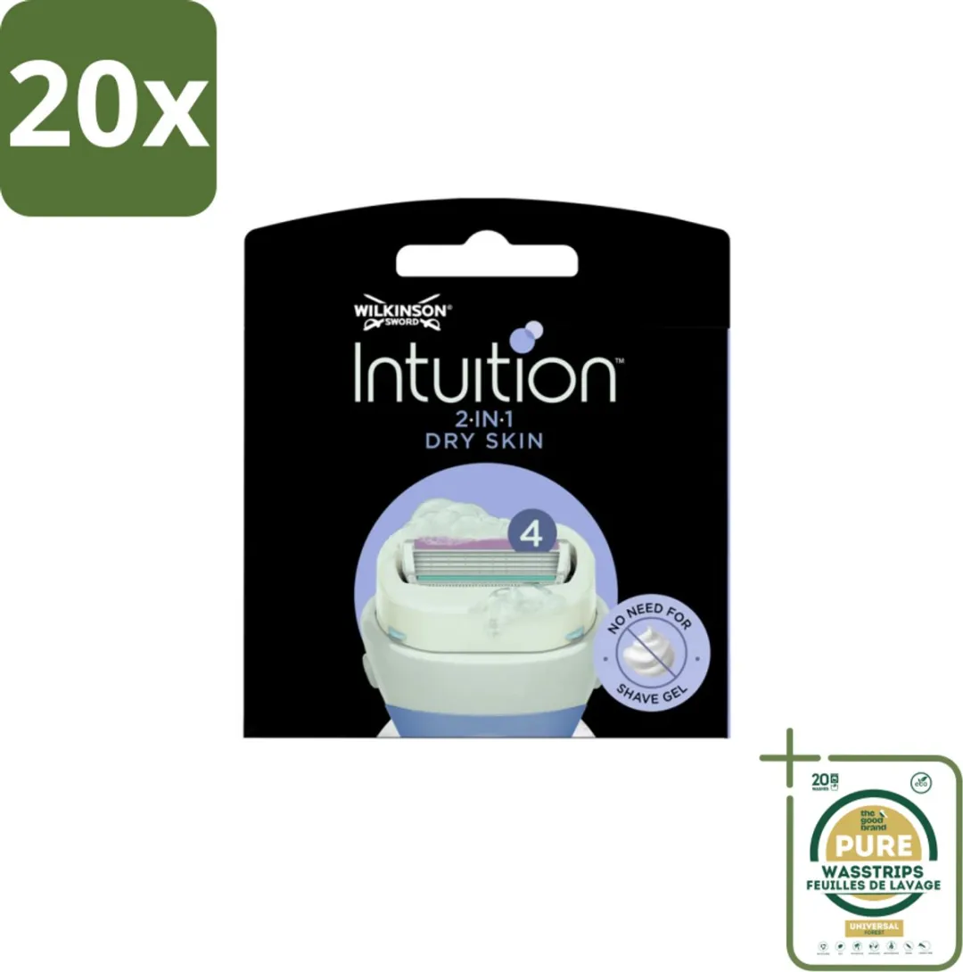 Wilkinson Sword Intuition Mesjes Dry Skin 4-Blad
