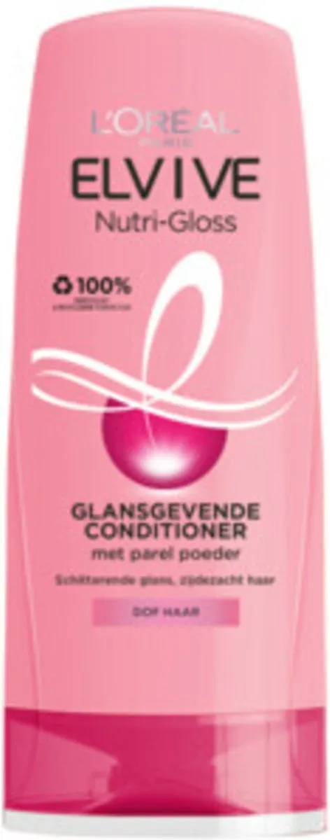 L'Oréal Paris Elvive Nutri-Gloss Shampoo & Conditioner - 250ml + 200ml