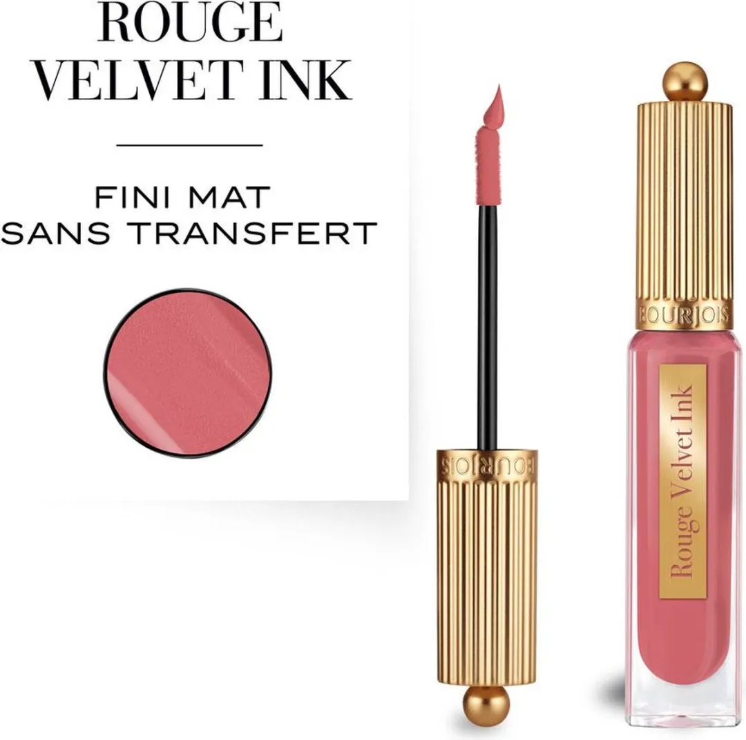 Bourjois Rouge Velvet Ink Lippenstift 03 Rode me tender - 3.5ml