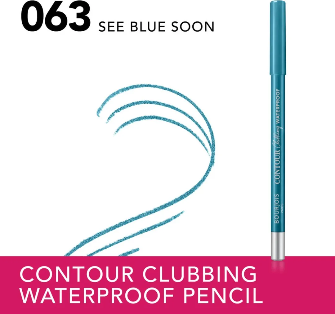 Bourjois Contour Clubbing Oogpotlood Waterproof - Blauw