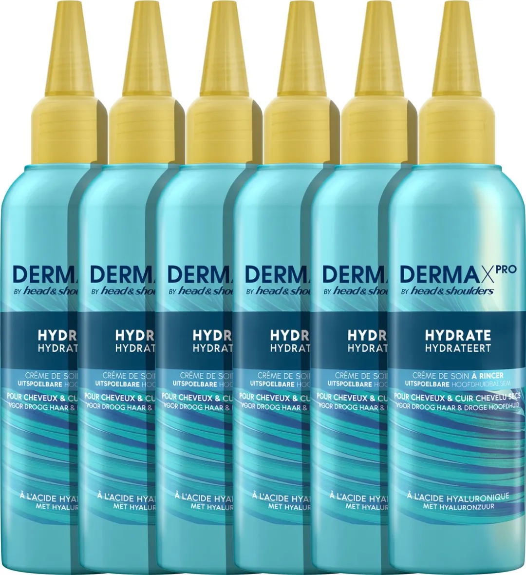 Head & Shoulders DermaxPro Hoofdhuidbalsem Hydrateert 6 x 145ml