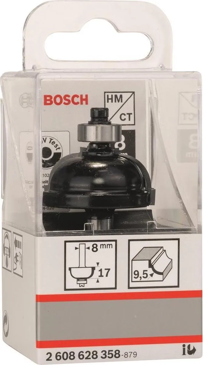 Bosch Paneelfrees F 8mm - Hout - afbeelding 6 van 6