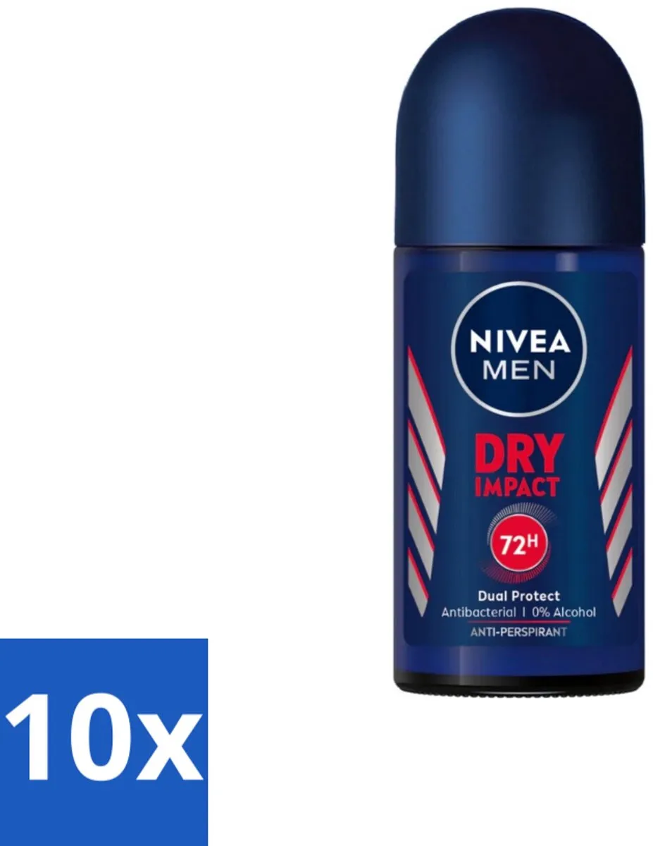 NIVEA Men Dry Impact Deodorant Roller 50ml