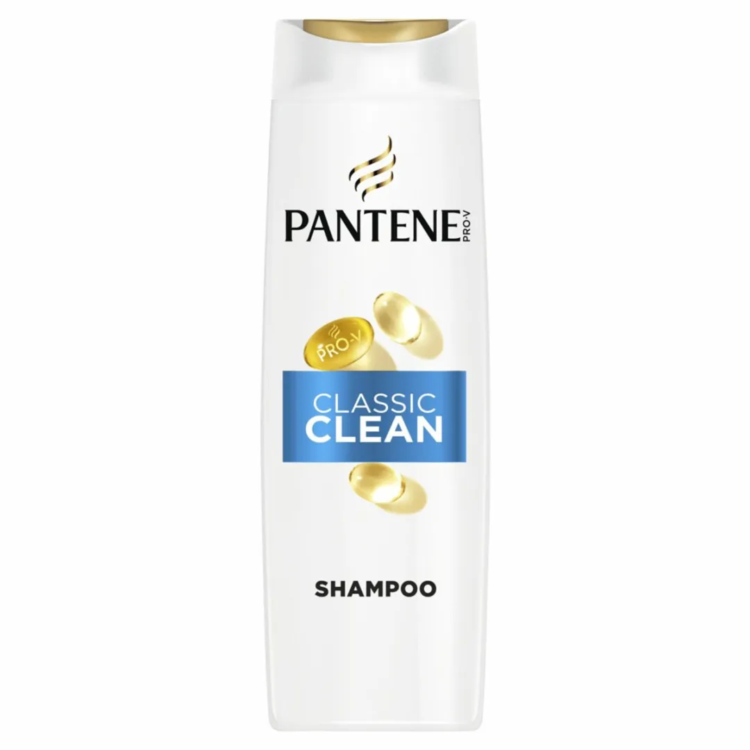 Pantene – Shampoo – Classic Clean – 400 ml - Voordeelverpakking - 6 stuks - Fris haar - Gezond haar