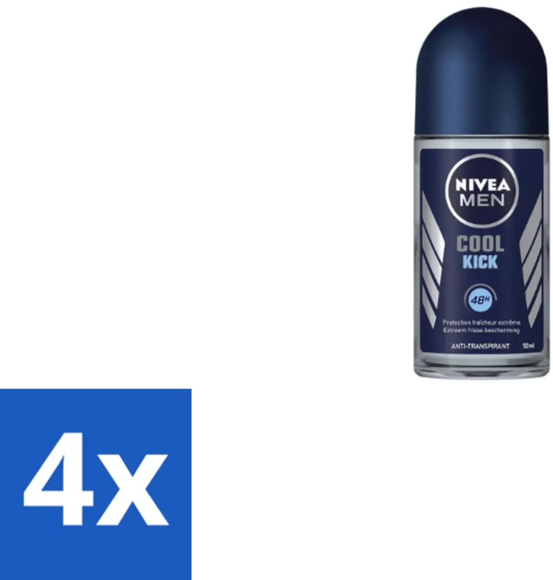 NIVEA Men Cool Kick Deodorant Roller
