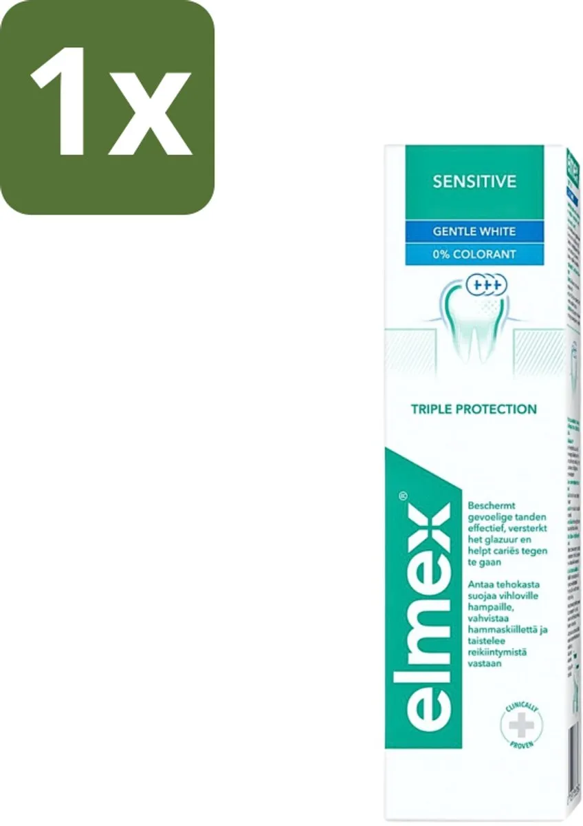 Elmex Sensitive Whitening Tandpasta 75ml