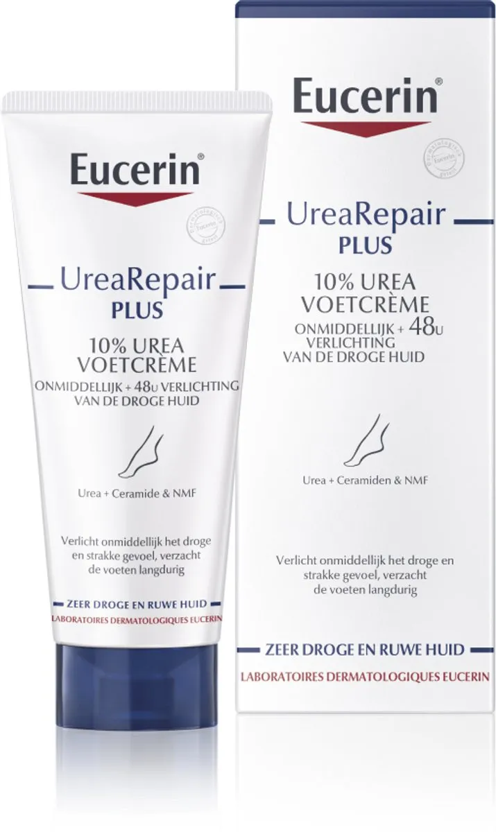 Eucerin UreaRepair Voetcrème 10% Urea - 100ml - afbeelding 6 van 6