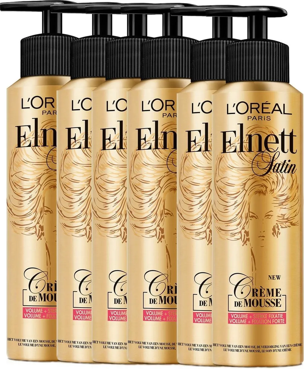 L'Oréal Paris Elnett Crème de Mousse Volume 200ml
