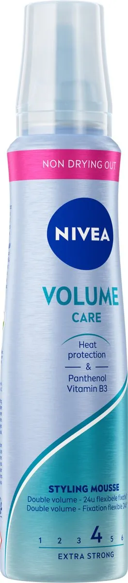 NIVEA Volume Care Styling Mousse 6x150ml