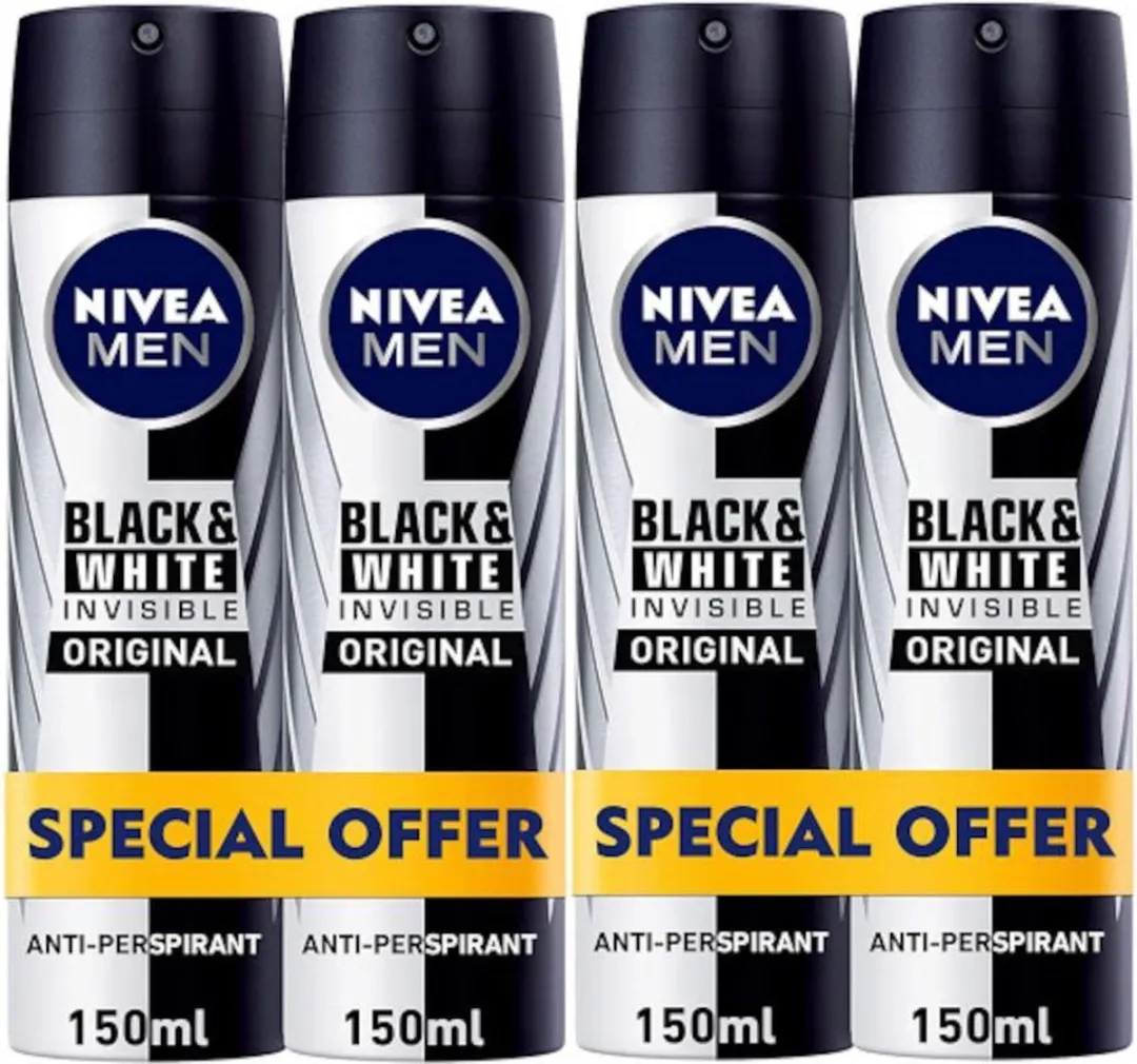 NIVEA MEN Invisible for Black & White 48H Deo Spray
