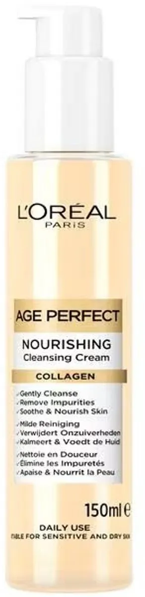 L'Oréal Paris Age Perfect Reinigingscrème Collageen 150ml
