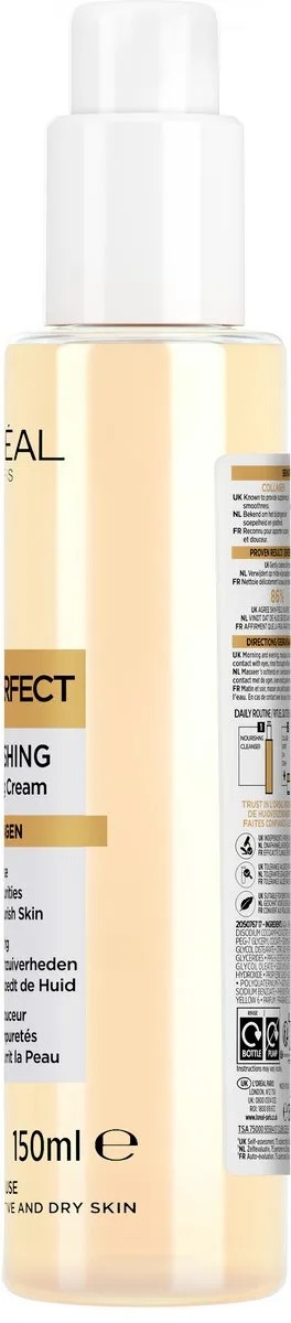 L'Oréal Paris Age Perfect Reinigingscrème Collageen 150ml