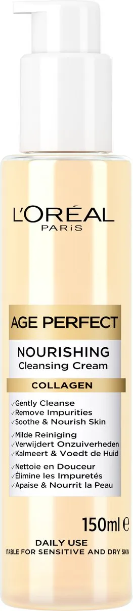 L'Oréal Paris Age Perfect Reinigingscrème Collageen 150ml