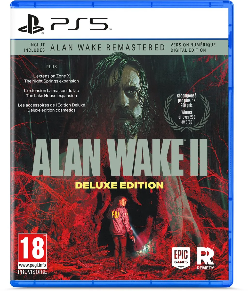 Mindscape Alan Wake 2 Deluxe Edition - PS5 - Nachtbronnen & Lake House Expansies