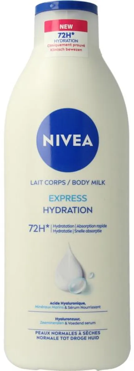 NIVEA Express Bodylotion Hyaluronzuur 400ml - afbeelding 6 van 6
