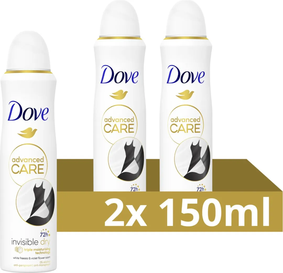 Dove Advanced Care Anti-Transpirant Spray Invisible Dry