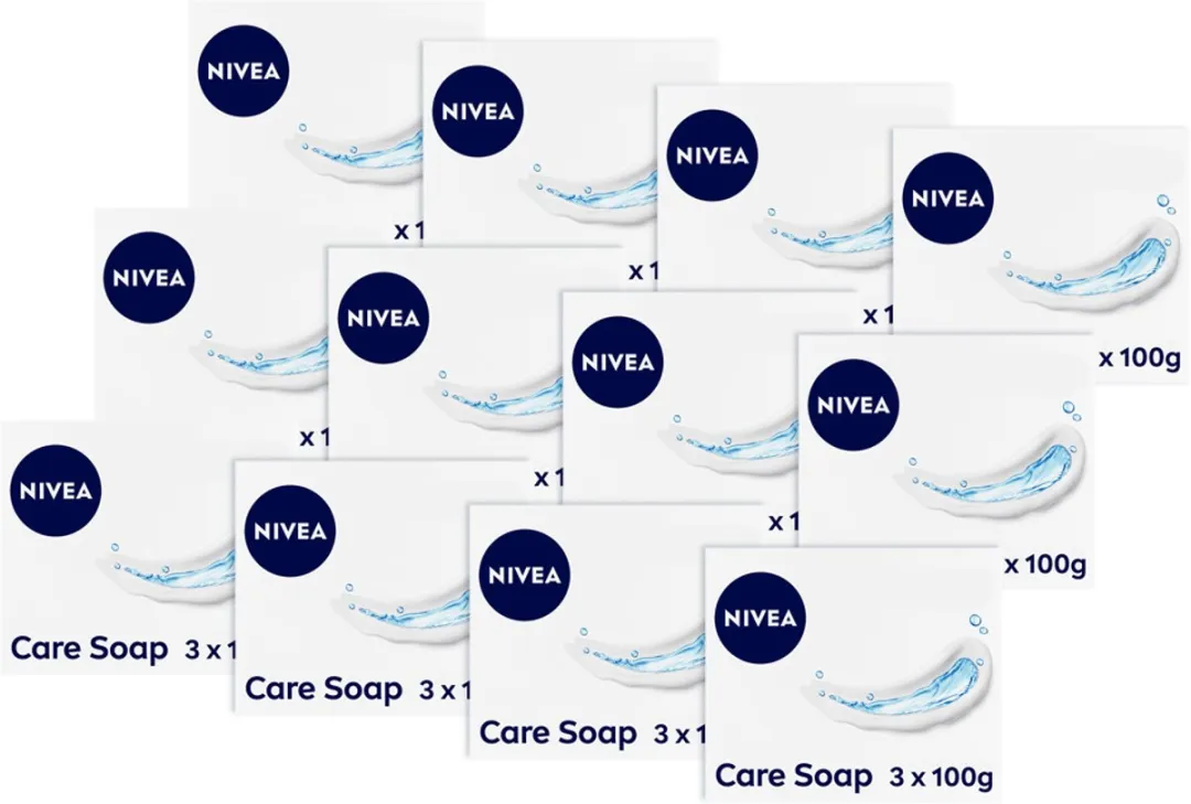 NIVEA Tabletzeep Creme Soft 12x3x100g