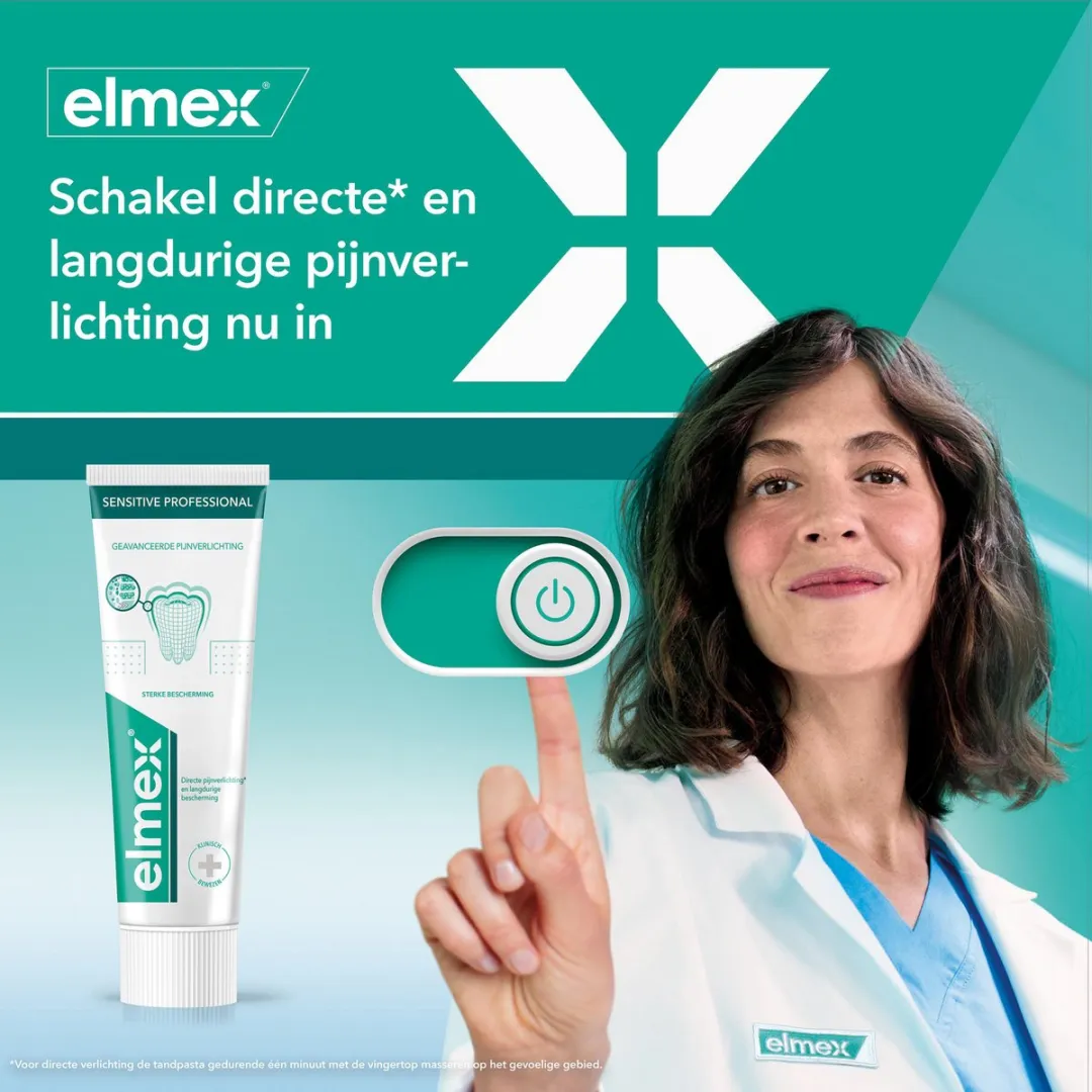 Elmex Sensitive Professional Tandpasta 300ml - 4 Stuks