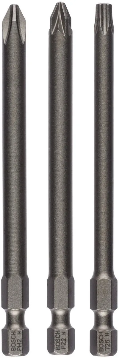 Bosch BITSETXH-TORS/PH2.PZ2.T25/89MM Torx bitset