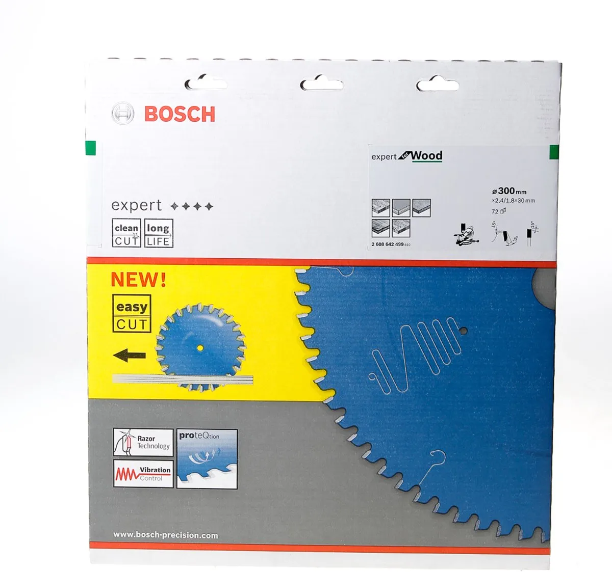 Bosch Professional Expert for Wood Cirkelzaagblad 300mm - 72 Tanden